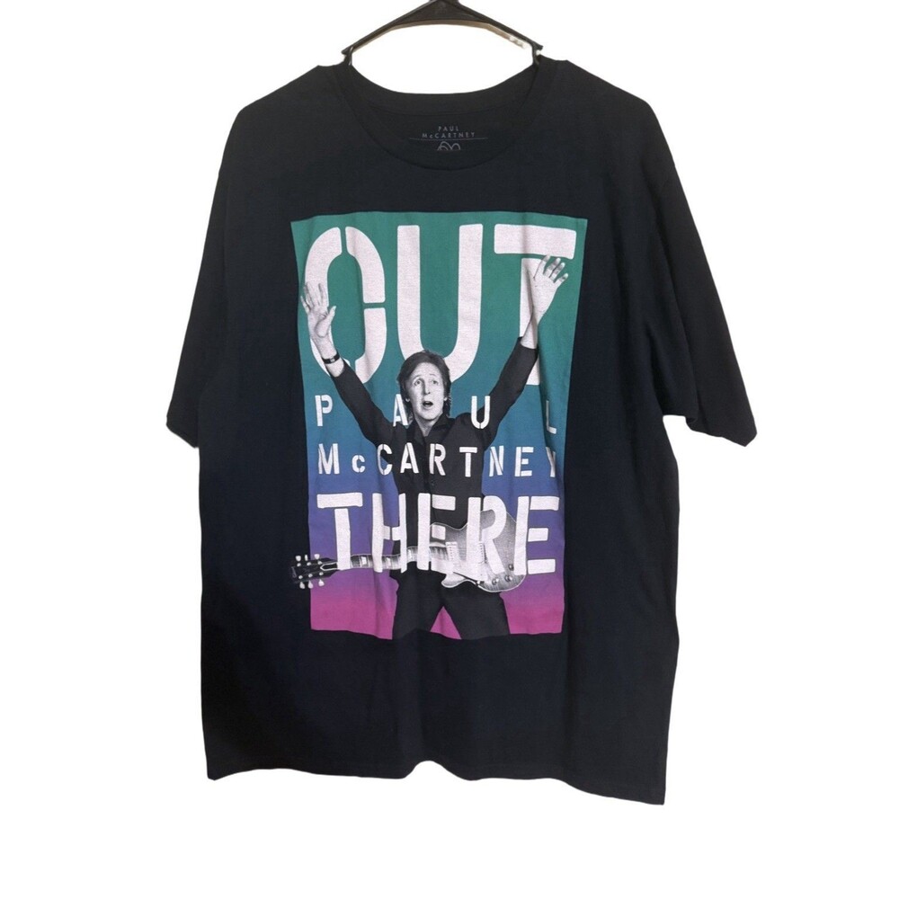 Paul Mccartney T Shirt Adult Sz XL 2014 Out There Tour 50th Anniversary Beatles